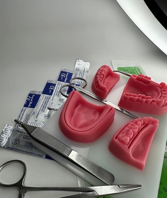 Dental team preparing a treatment plan